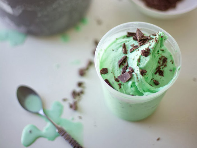 Peppermint Chocolate Ice Cream