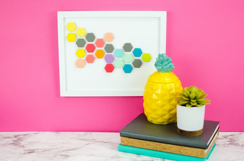 Hexagon Tile Wall Art