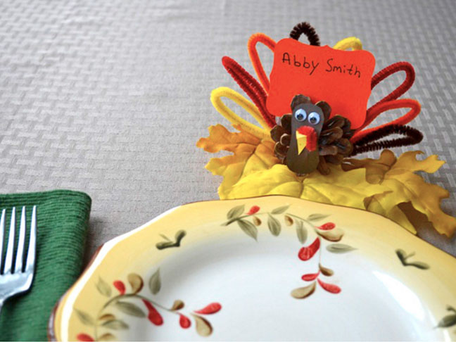 Pinecone Turkey Crafts