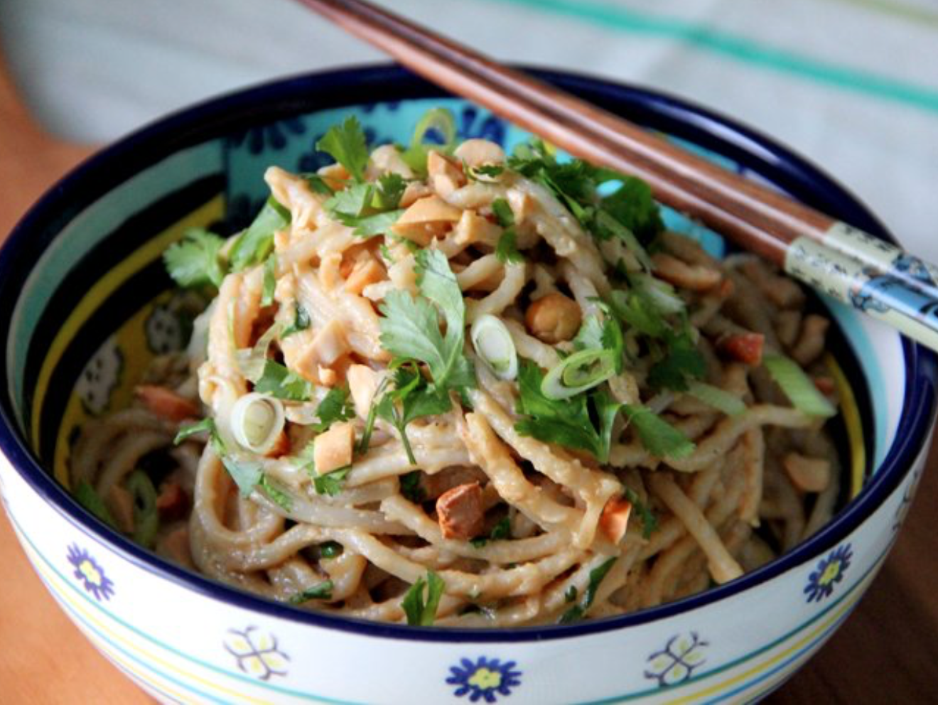 Creamy Peanut Coconut Noodles