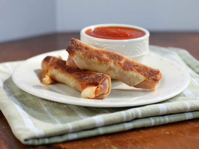 Pizza Egg Rolls