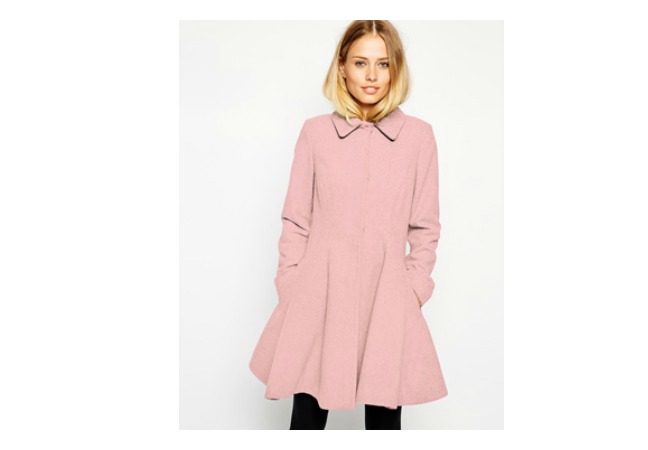 ASOS Dolly Skater Coat