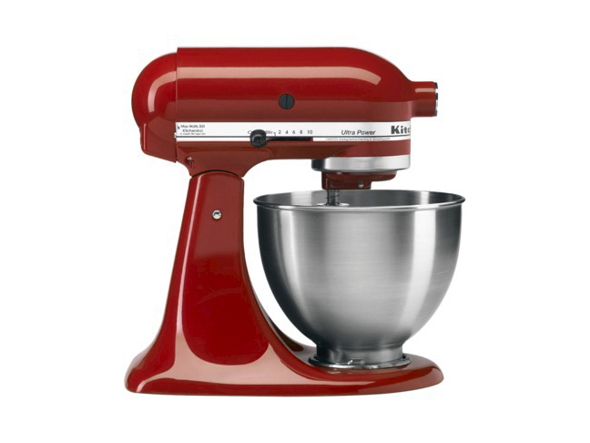 Red KitchenAid Mixer