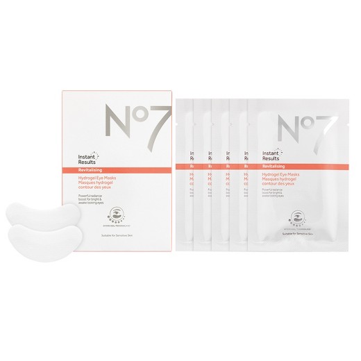 No7 Instant Results Revitalising Hydrogel Eye Masks 