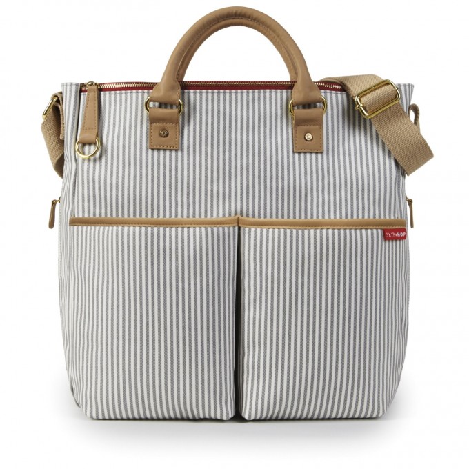 Skip Hop Duo in Grey French Stripe