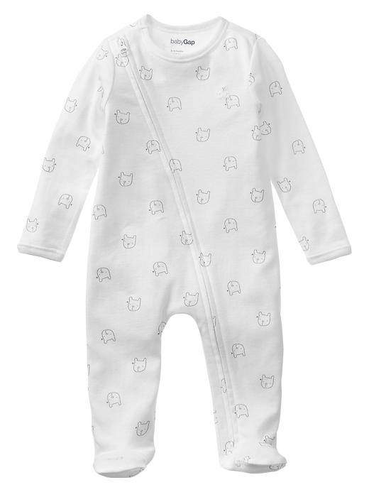 Gap Favorite Bear Zip Pajamas