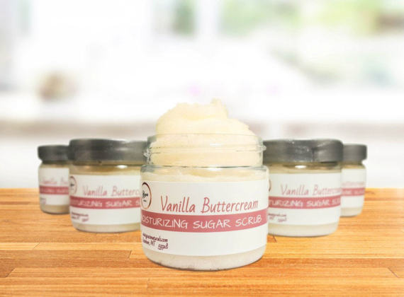 Vanilla Buttercream Sugar Scrub