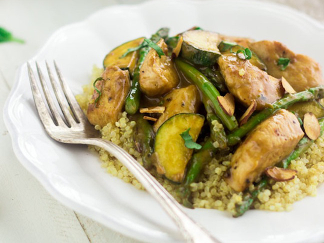 Honey Mustard Chicken Stir Fry