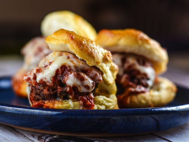 Meatball Biscuit Sliders