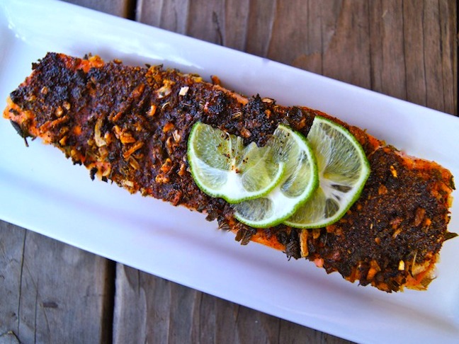 15-Minute Mexican Blackened Salmon