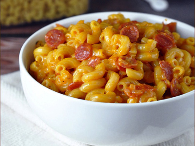 Pizza Macaroni and Cheese