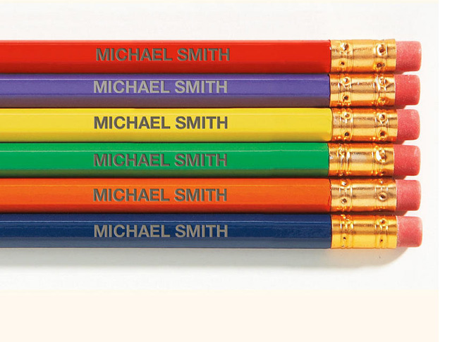 Personalized Pencils