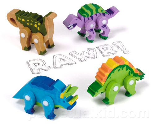 Dino Erasers