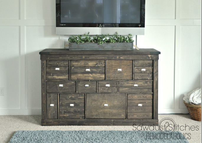 Faux Pottery Barn Dresser