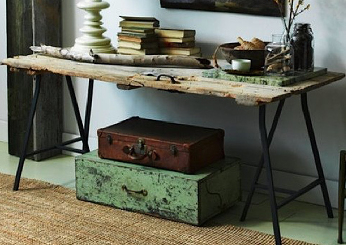 Reclaimed Door Table