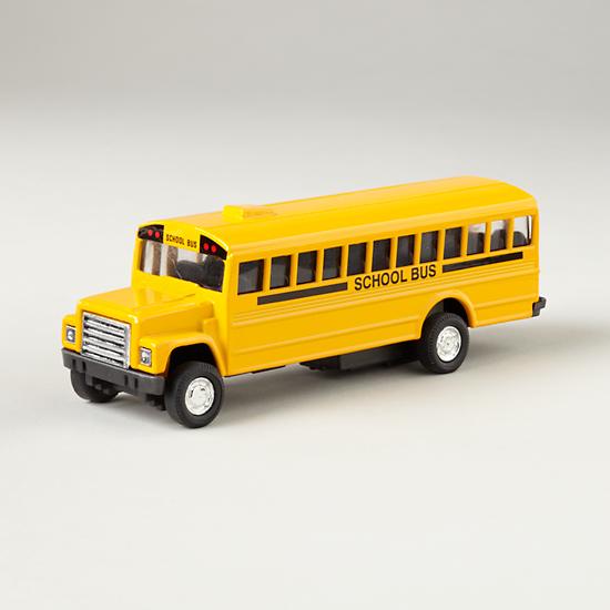 Pull Back School Bus