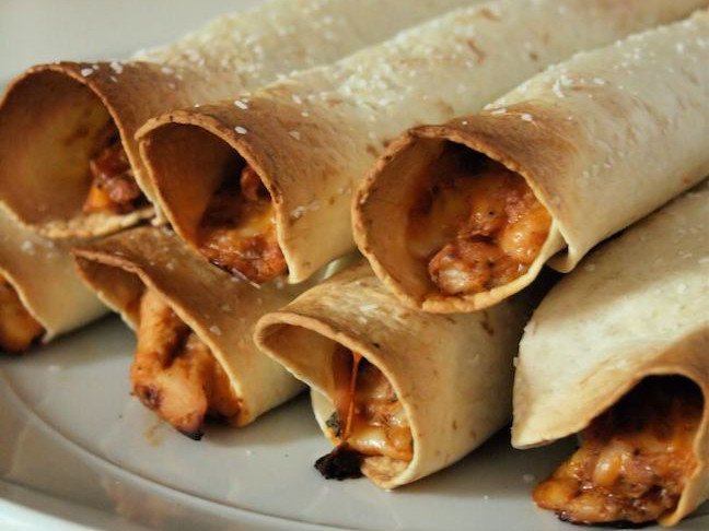 BBQ Chicken Taquitos