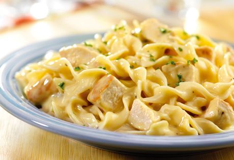 Creamy Chicken Noodles