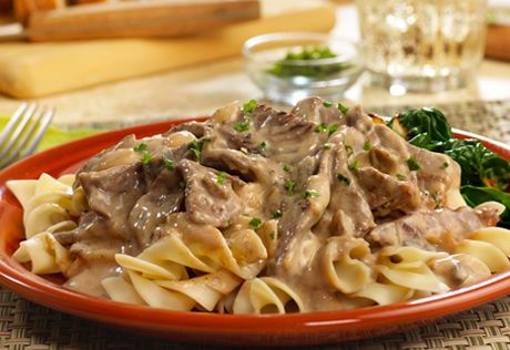 Beef Stroganoff