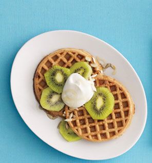 Kiwi Waffles