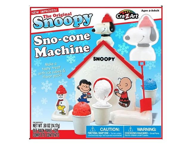 Snoopy Sno-Cone Machine