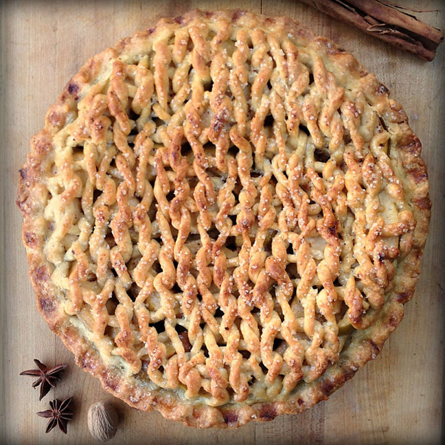 Amazing Knit Pie Crust