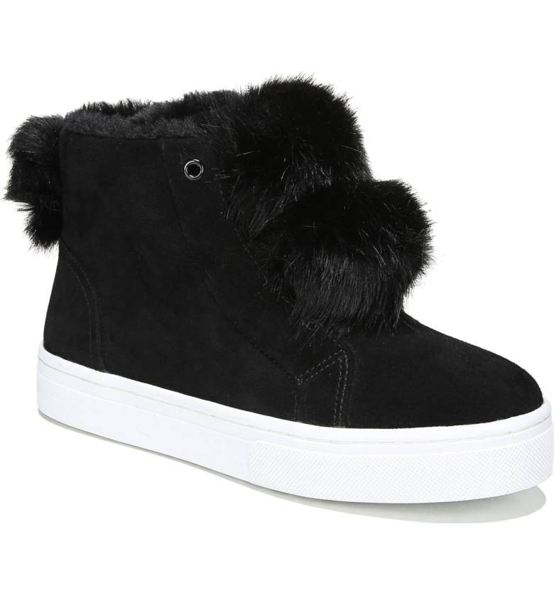 Sam Edelman Faux Fur High-Tops