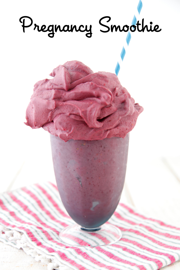 Berry Pregnancy Smoothie