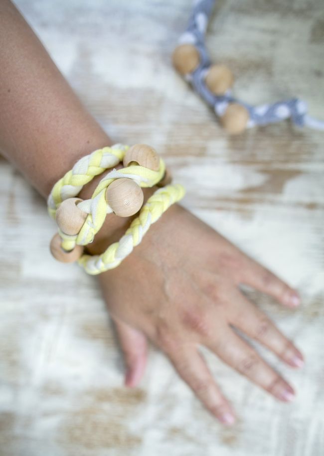 DIY T-Shirt Bracelet