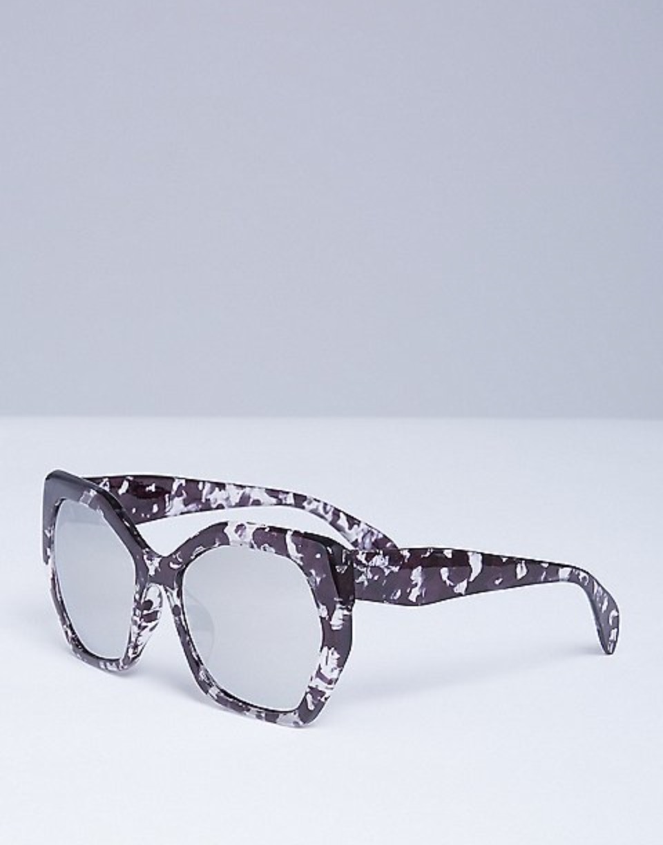 Geo Tortoiseshell Sunglasses