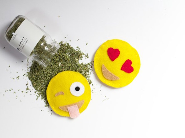 Emoji Catnip Toys