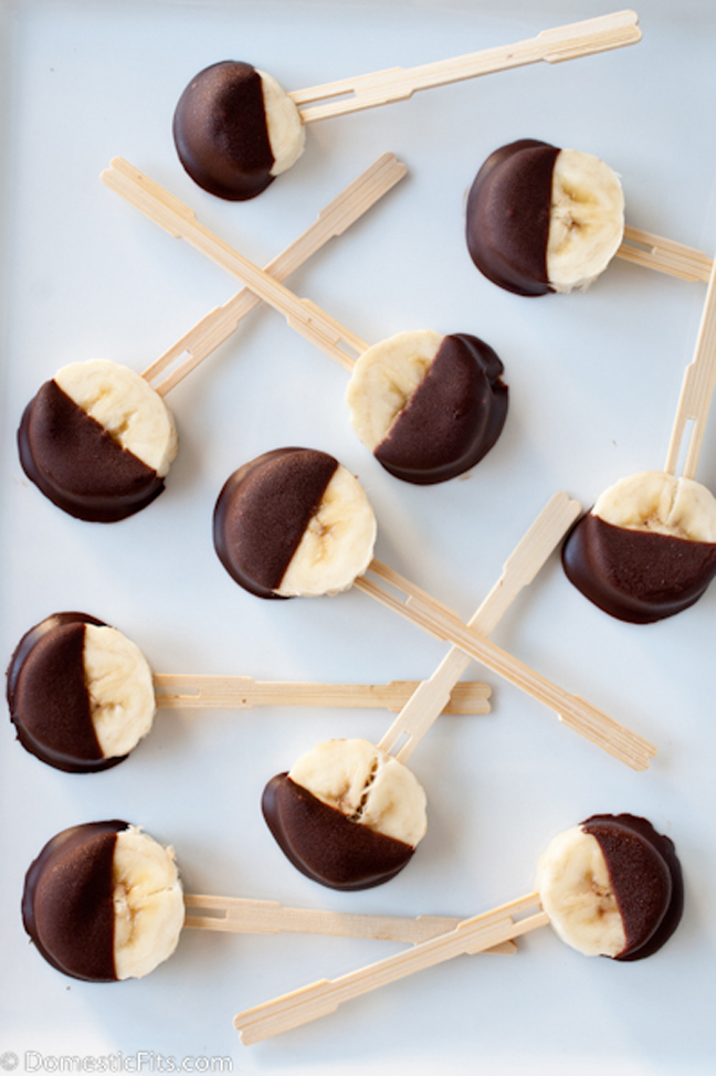 Dipped Banana Bites