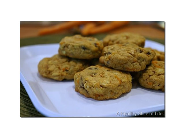 Carrot Cake Lactation Breakfast Cookies