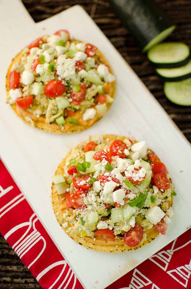 Mediterranean Breakfast Tostadas