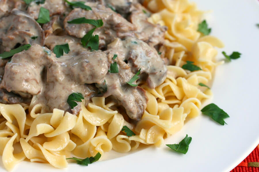 Beef Stroganoff