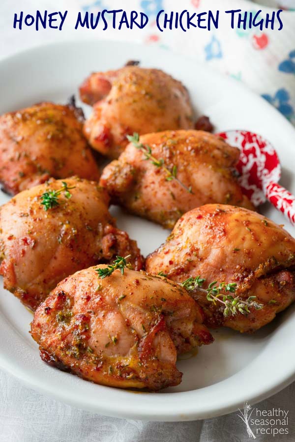 Honey Mustard Chicken Thighs