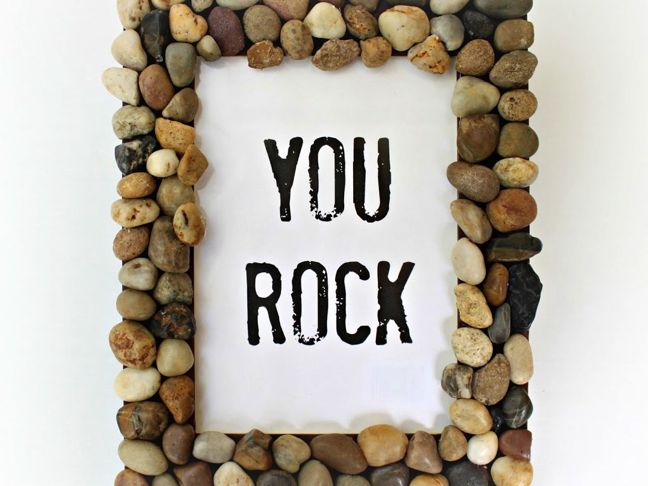 DIY Rock Frame