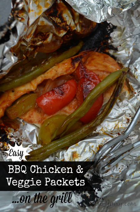 BBQ Chicken & Veggie Packets