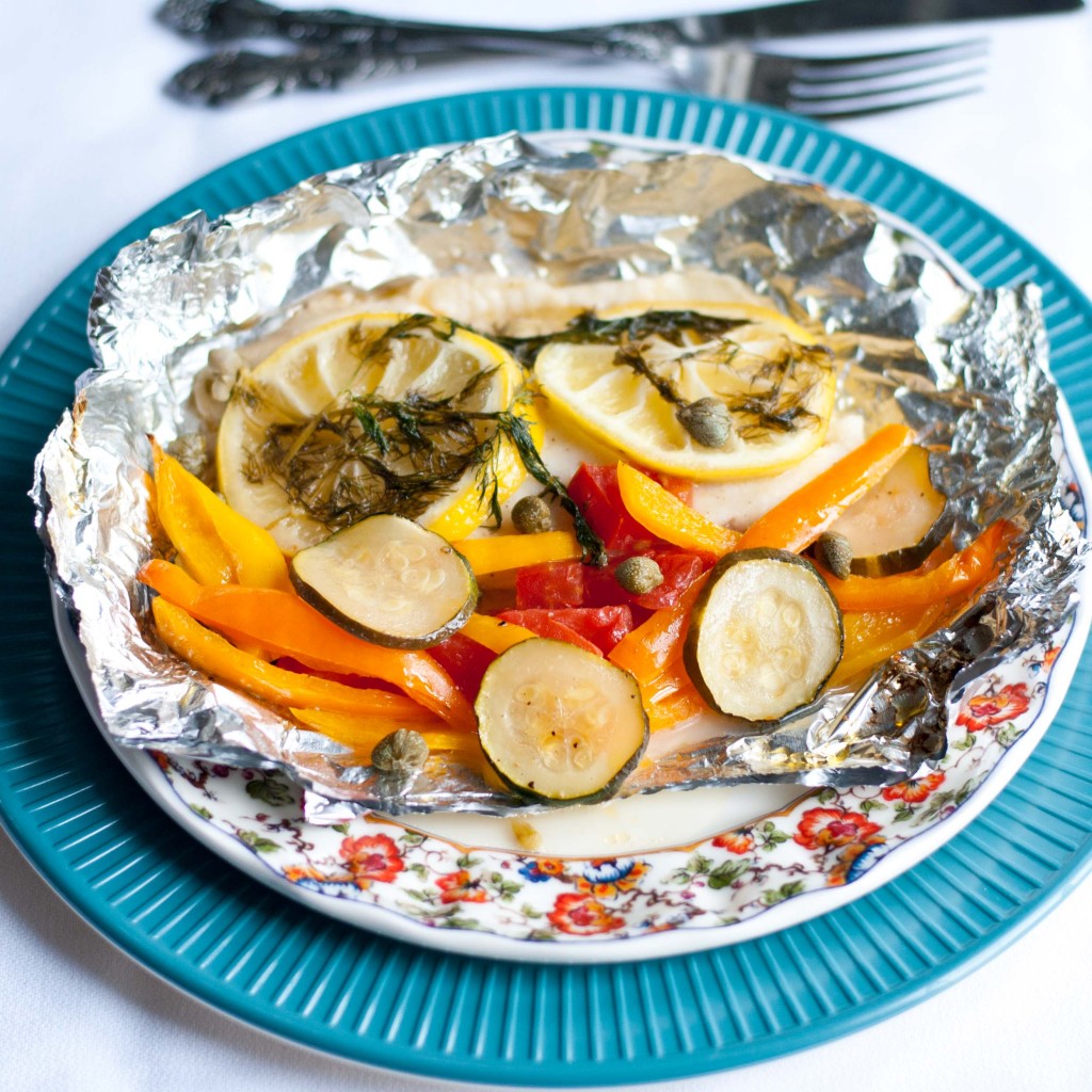 Lemon Tilapia and Vegetables