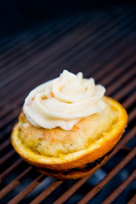 Grilled Orange Cupcakes