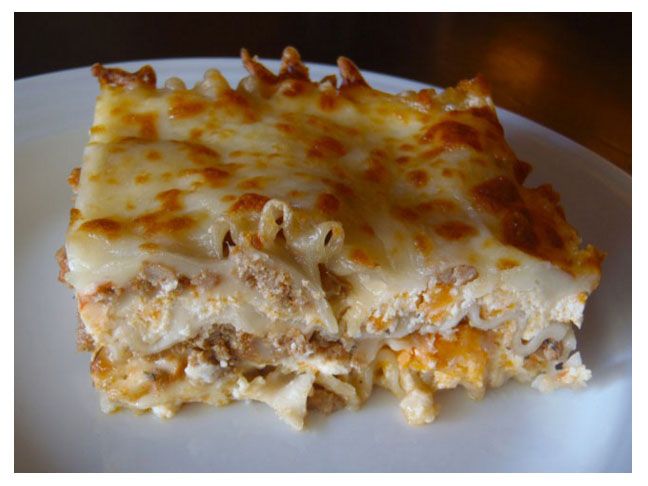 Turkey Yam Lasagna