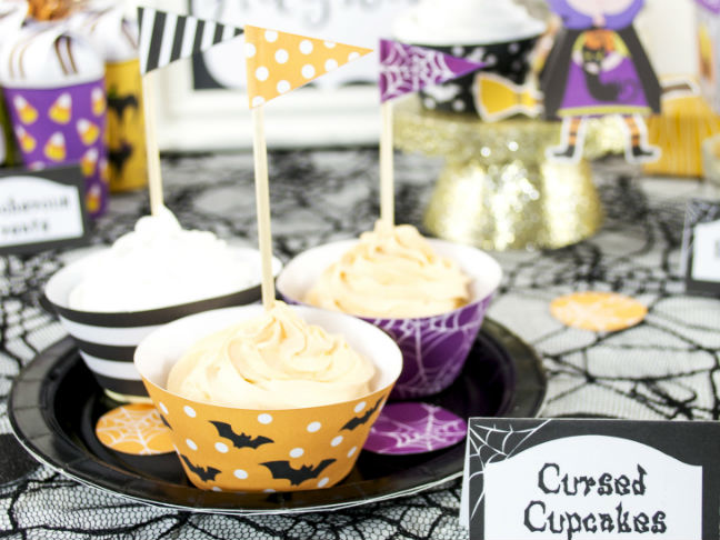 Halloween Cupcake Wrappers