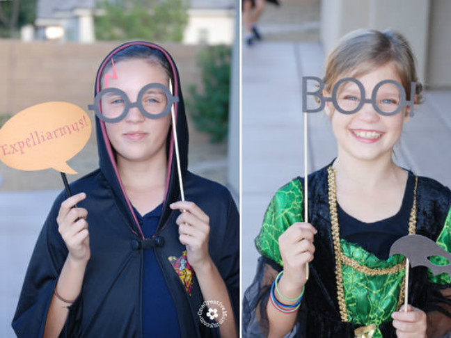 Halloween Photo Booth Props