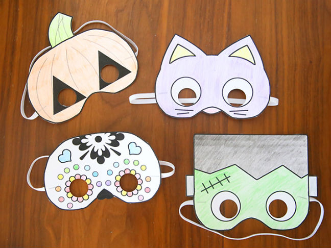 Kids Halloween Masks