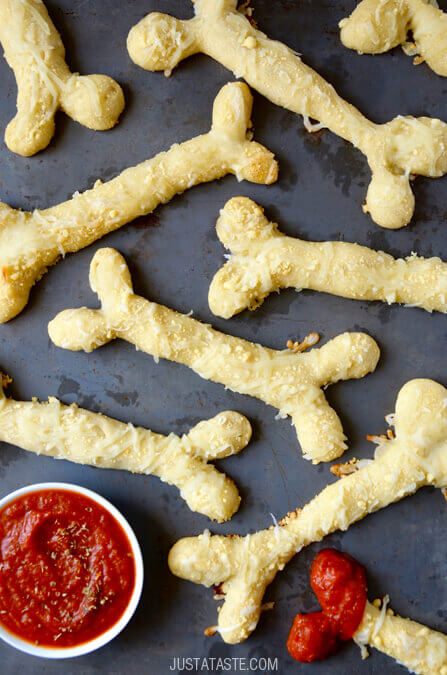 Cheesy Breadstick Bones