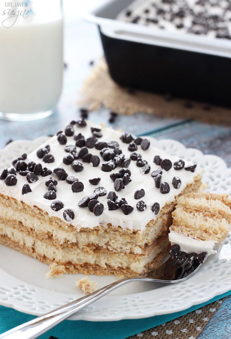 Chocolate Cannoli Icebox Cake