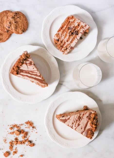 Chocolate Chip Cookie Icebox Cake