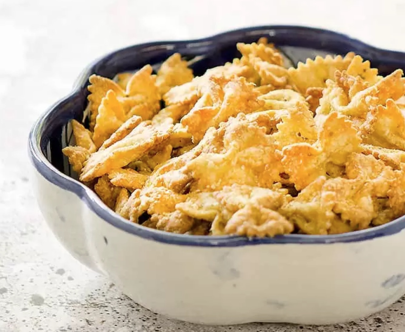 Bow Tie Pasta Chips