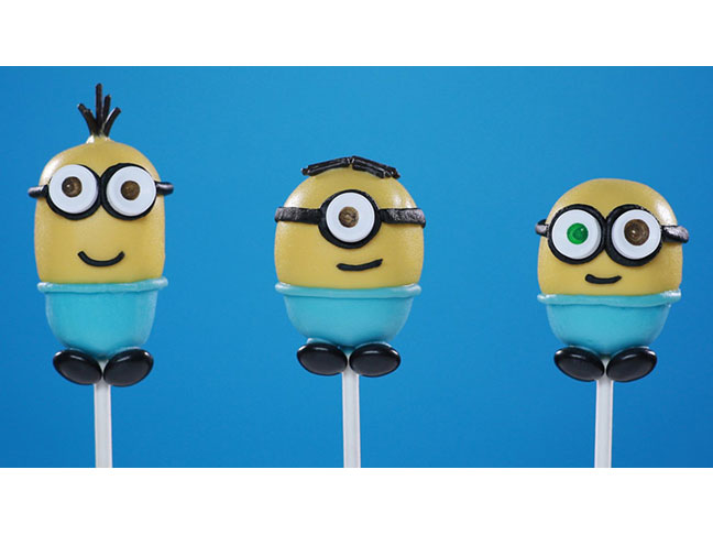 Minion Cake Pops