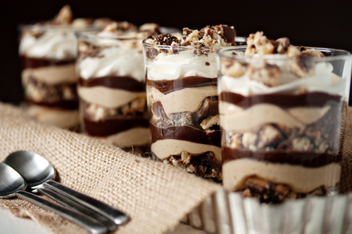 Tagalong Peanut Butter Parfait